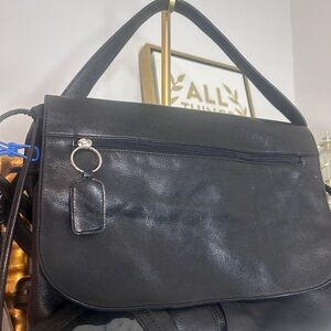 St. John's Bay Black Shoulder Bag